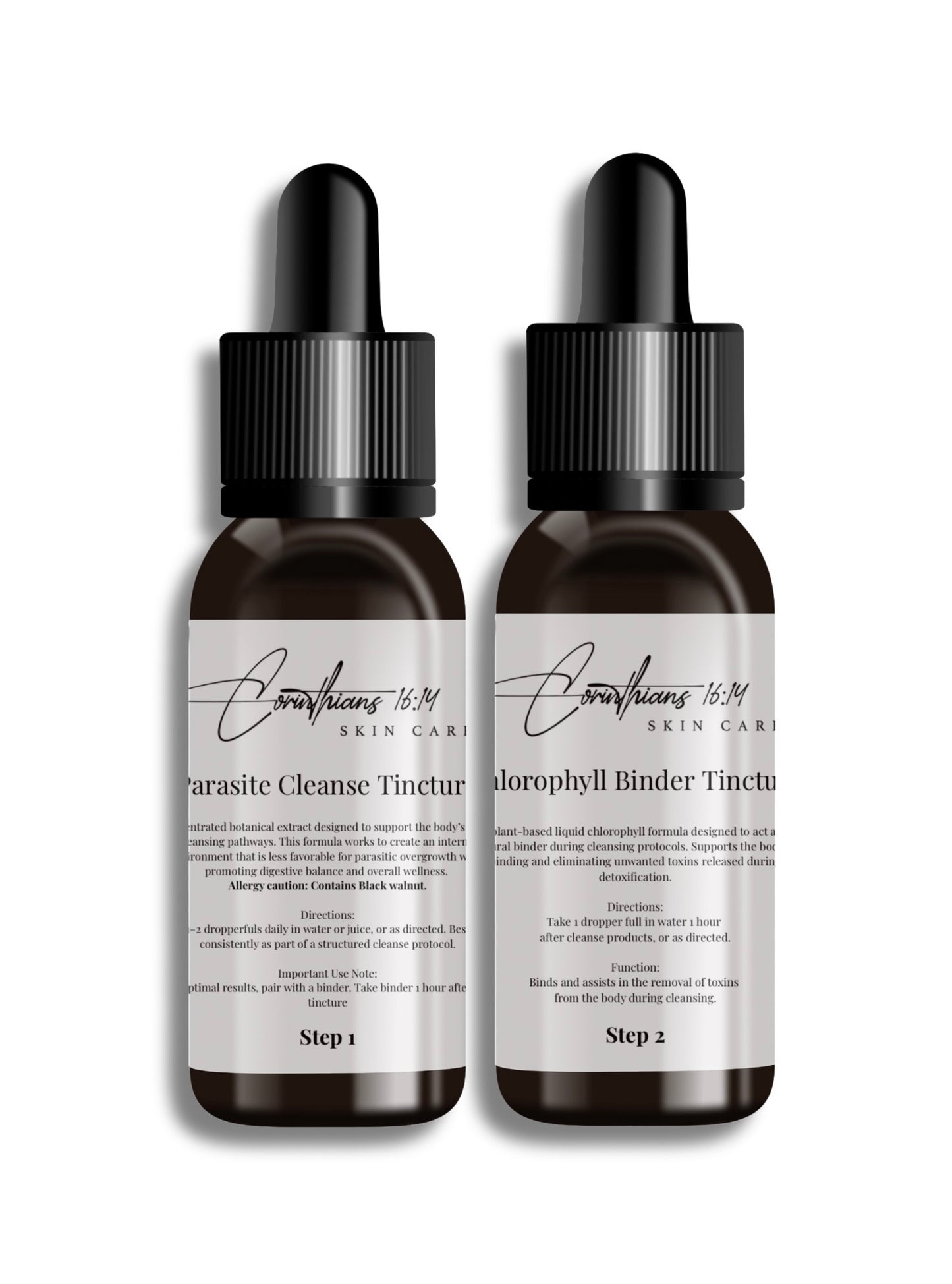 Parasite Cleanse Tincure + Chlorophyll Binder