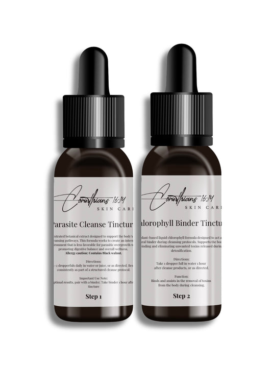 Parasite Cleanse Tincure + Chlorophyll Binder